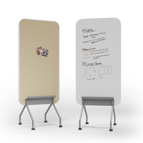 Good Price Of Good Quality Magnetic Rolling Whiteboard Stand With On Wheels