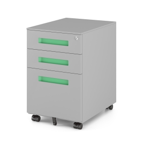 3 Drawer Mobile Pedestal Filing Cabinet