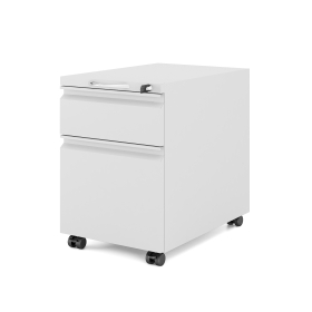 2 Drawer Mobile Pedestal Filing Cabinet