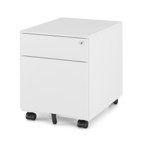 2 Drawer Mobile Pedestal Filing Cabinet