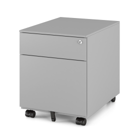 2 Drawer Mobile Pedestal Filing Cabinet