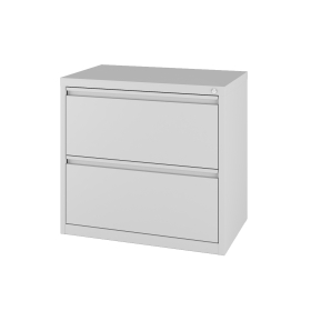 Under Desk Modern Steel 2 Drawers Pedestal Office Fixed File 