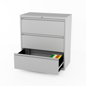 3 Drawers Lateral File 