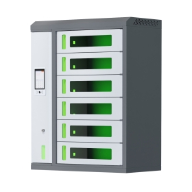 6 Bay Charging Station Locker