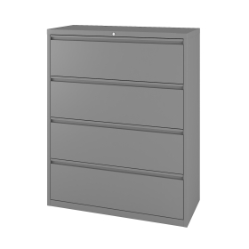  4 Drawer Storage Cabinet with Lock Office Cabinet