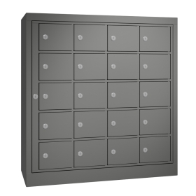 20 Door Built-in Hasp Cell Phone Charging Locker