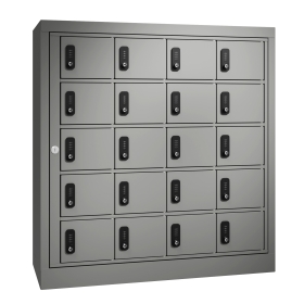 20 Door Combination Locks Cell Phone Charging Locker