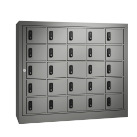 25 Door Combination Locks Cell Phone Charging Locker