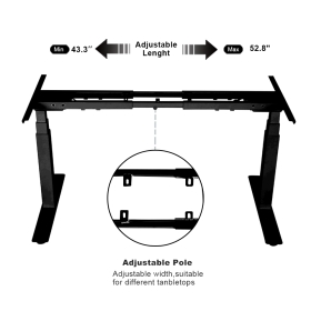 Lifting Stand Up Intelligently Designed Height Adjustable Desk Ergonomic Electric Lift Standing Desk